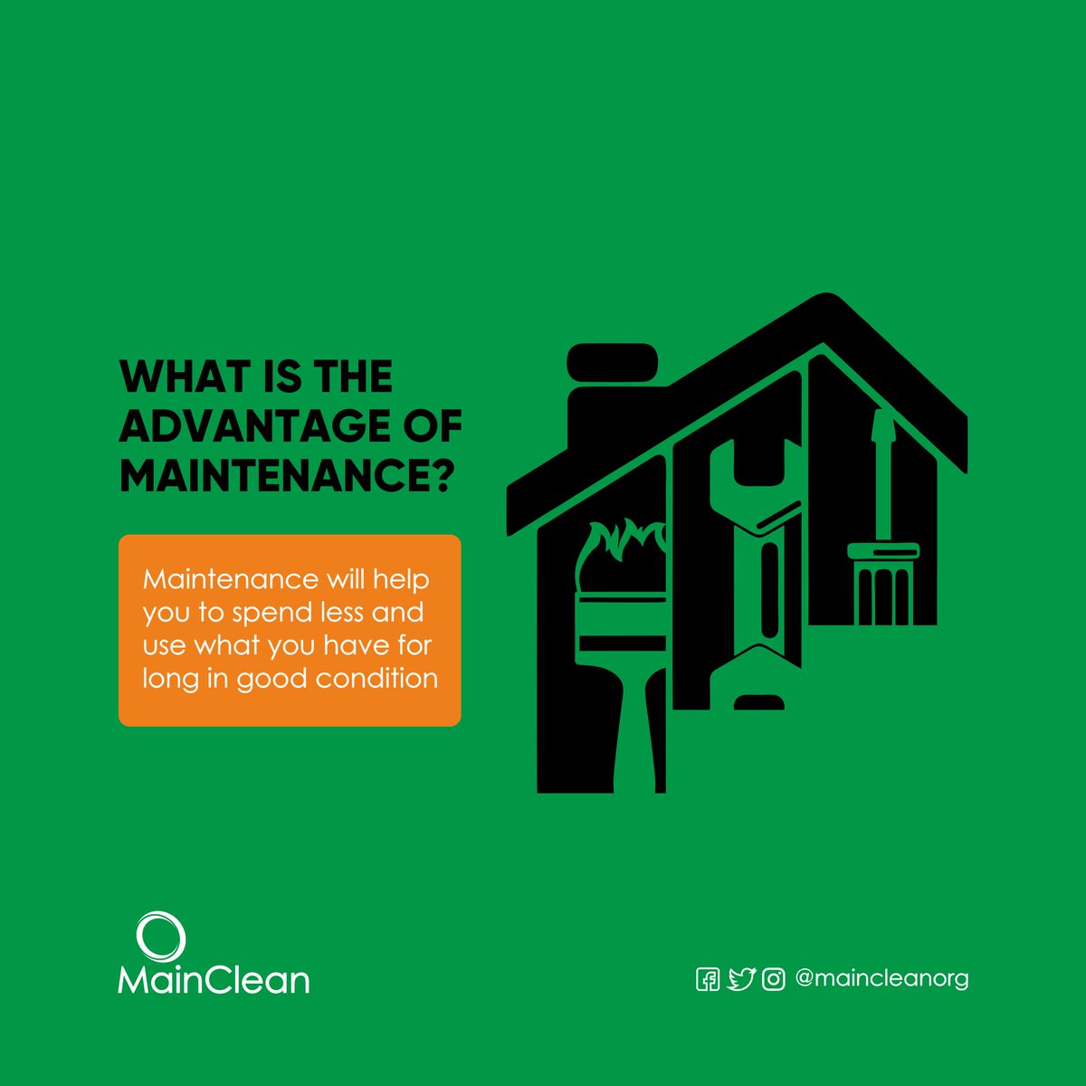 maincleanorg's tweet photo. Pay attention to maintenance, more about maintenance will be discussed here.
#maintenance #costsaver #goodenvironment #structure #building https://t.co/3lTTDyZBJj