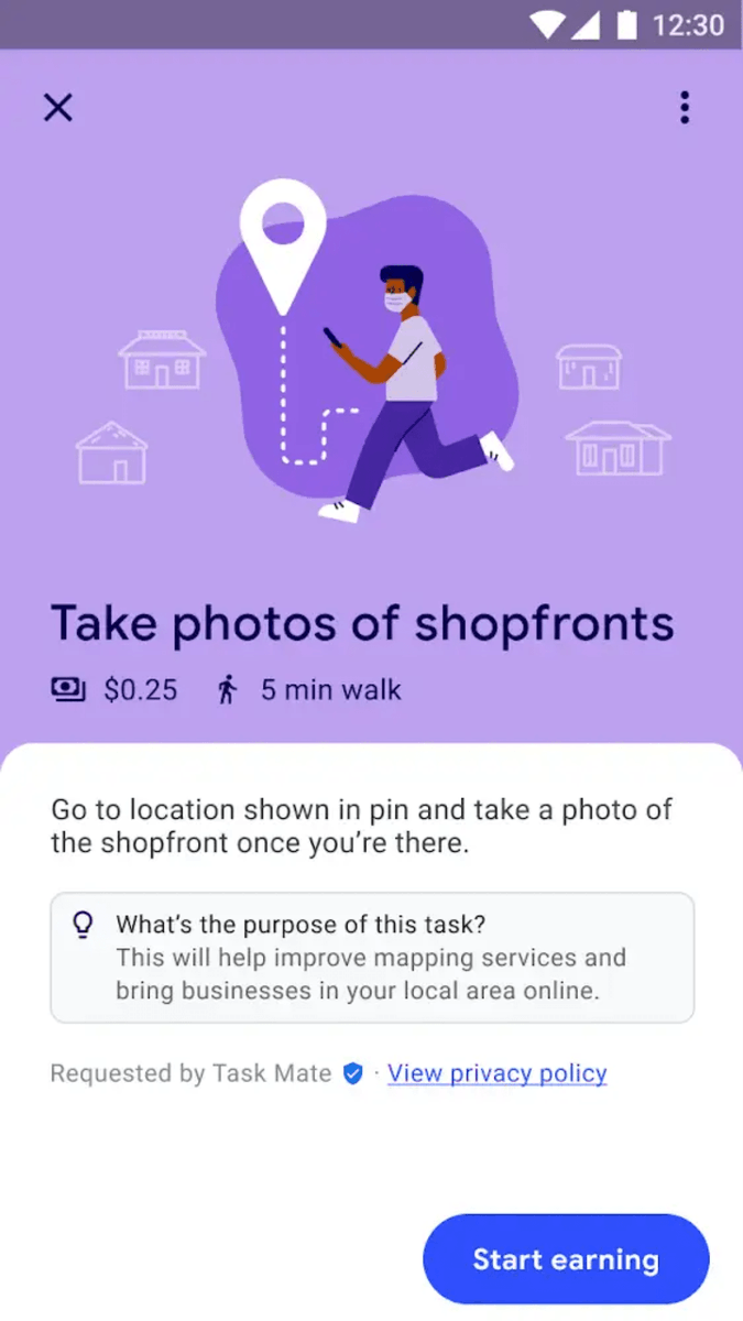 GeraMudit's tweet photo. Google has started testing its Task Mate app in India. Currently, the app is available in beta version on the Google Play Store; the app will let users earn money to complete certain tasks.  #HOWDOESTASKMATEWORK #REWARDSAPP #TASKMATE #TASKMATEAPP #TASKMATE https://t.co/AMBhOJk8MO https://t.co/Yfzmn4lbTt