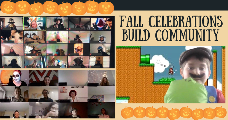 Fall 🍂 celebrations -- even virtual ones -- can build connections and community. Read how Lakota's Virtual Learning classes are doing just that. bit.ly/36ZMMvU   <a href="/LakotaVirtual/">Lakota Virtual Learning</a> #GOwiththeVLO #WEareLakota