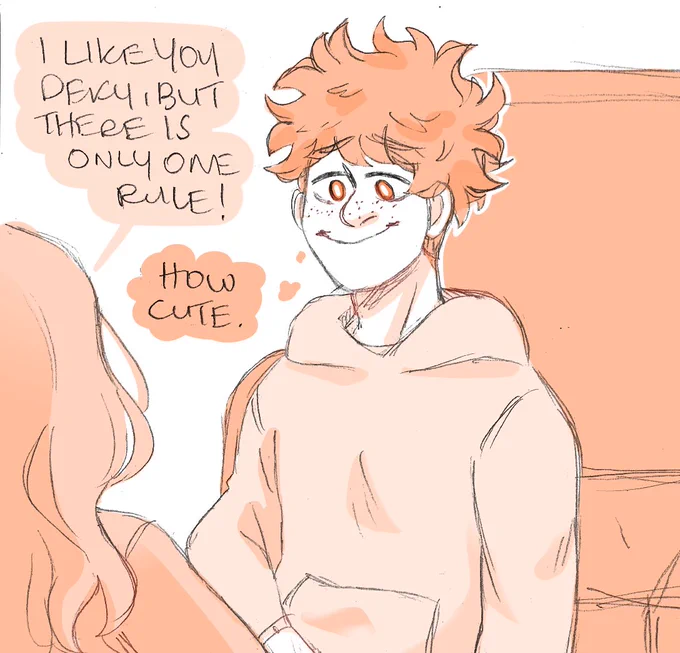 kofi request: eri giving deku the shovel talk (just like mic taught her) #shindeku 