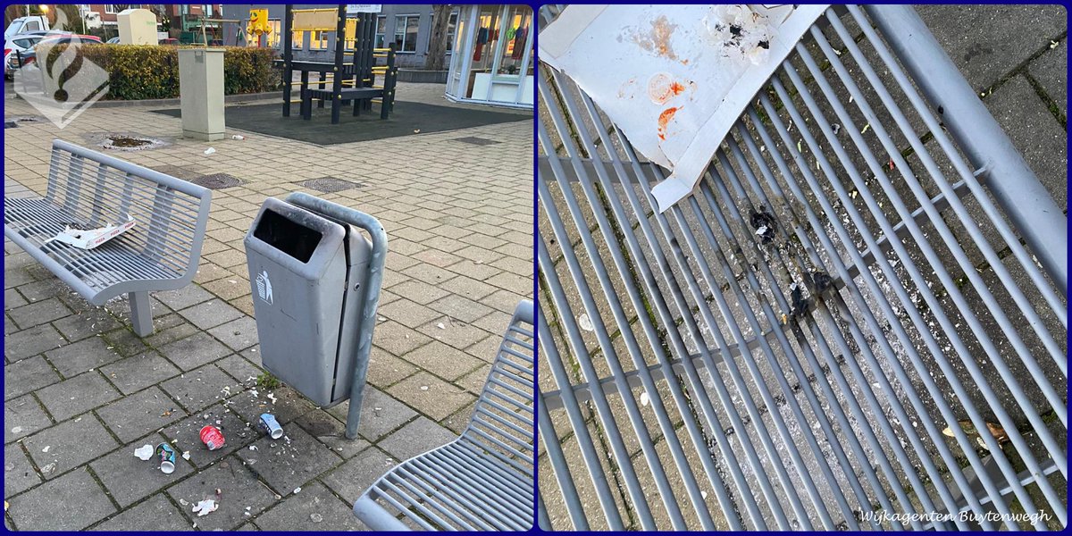 Beste #jongeren in Buytenwegh,
Jullie mogen best chillen op de #CarryvanBruggenhove, maar ruim je #troep op, sticht geen #brandjes en gooi ook geen #vuurwerk in de afvalbak.
Zo kunnen ouders en kinderen daar overdag weer normaal zitten en spelen👍🏻
#politie #Zoetermeer #Buytenwegh