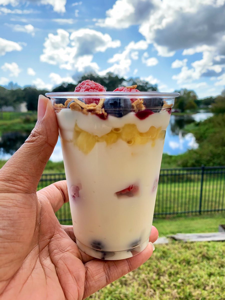 KappaCane's tweet photo. Eat Healthier. #Breffus #Parfait #IceCold🥶 #FatBoyEats😋 https://t.co/jpLBczfgGs