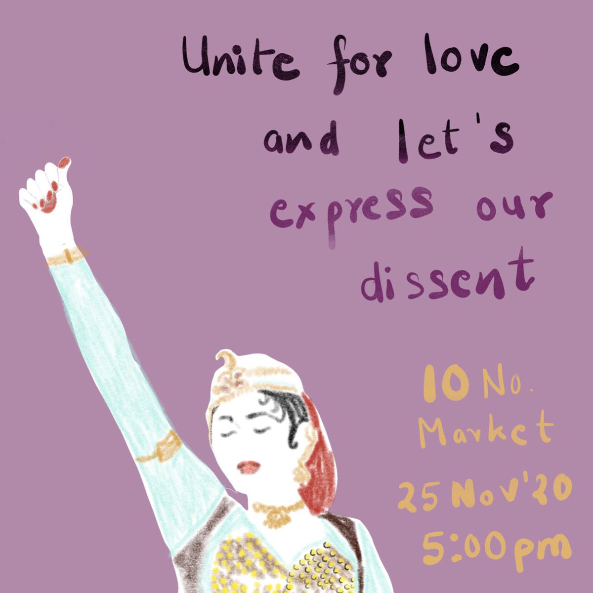 ipzn1's tweet photo. 25 Nov is International Day of Elimination of Violence Against Women. Come join us in voicing dissent via artistic expression &amp; conversations. COVID19 safety protocols and social distancing to be strictly followed. #bhopal #dissent #lovejihad #loveislove #antifascist #solidarity https://t.co/eB6FpvVxPr