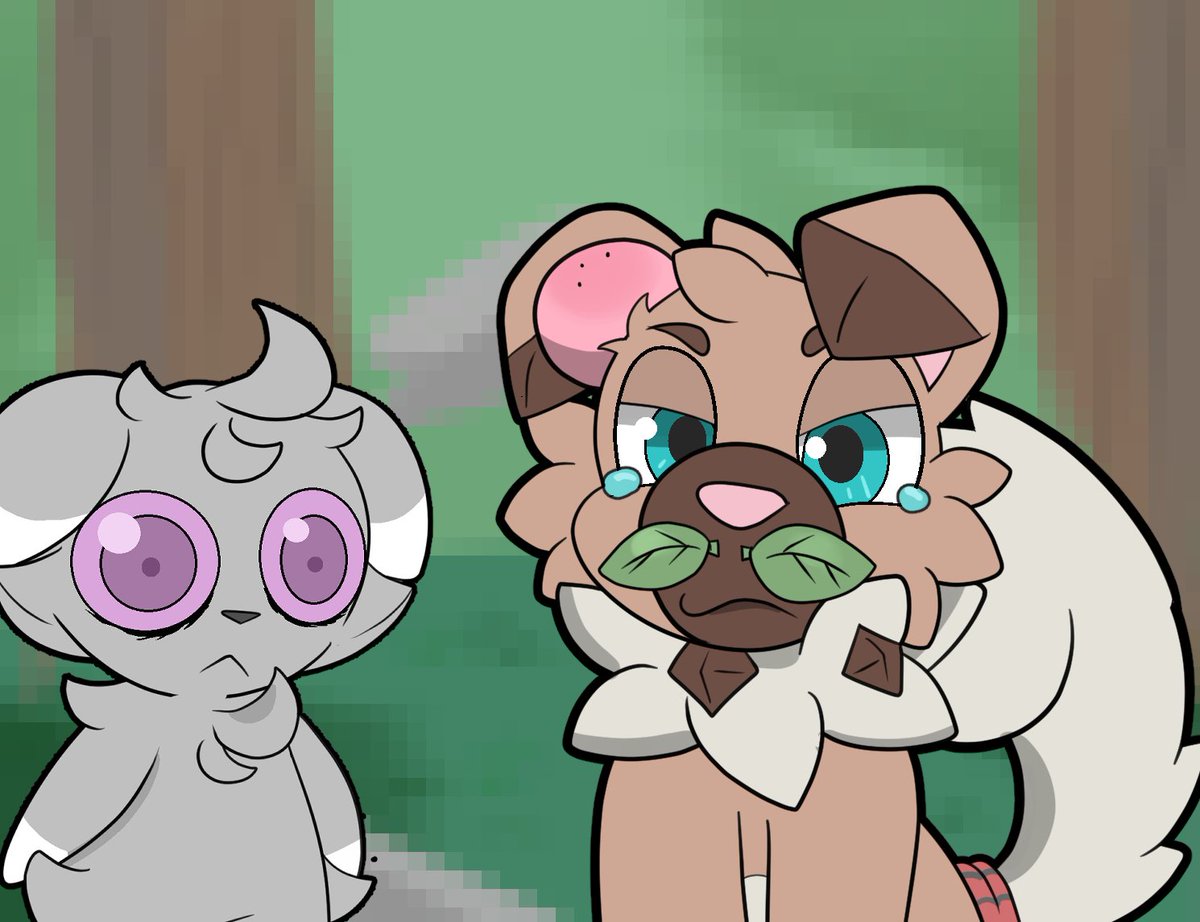 BlackraveBow's tweet photo. A couple random images from chapter 29: Nab The Nickit
#Rockruff #Pokemon #pokemonmysterydungeon #Nickit #Espurr https://t.co/DecWUZtLyz