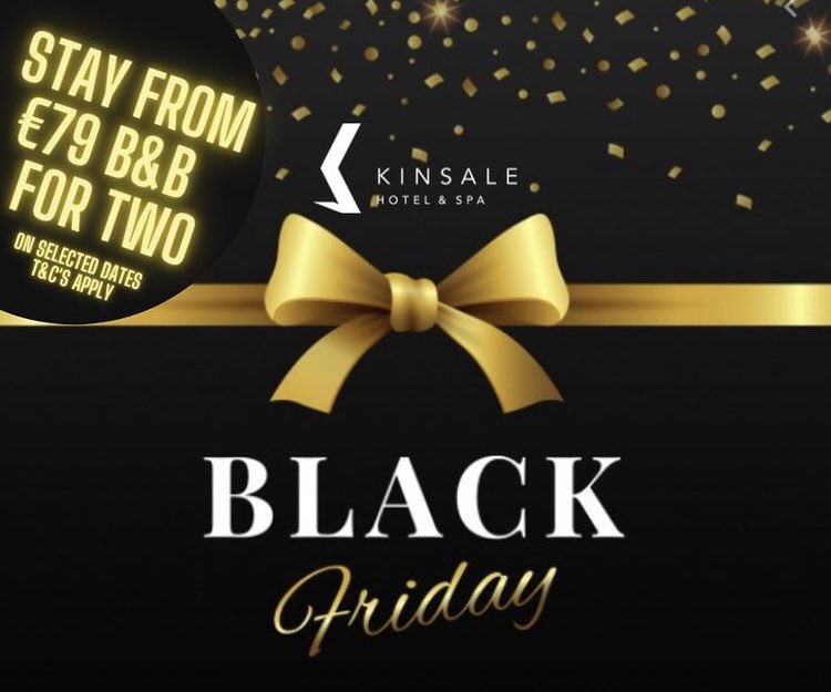HotelKinsale's tweet photo. Check out our fantastic #BlackFriday Sale! For a limited time only we have stays from β¬79B&B for two guests! Treat someone special to a well deserved Corkcation!
https://t.co/Qr3oroNV8T
#sale #blackfridaydeals #kinsale #corkcation #staycation #perfectgift #giftideas #purecork https://t.co/Gyah9J0Irp