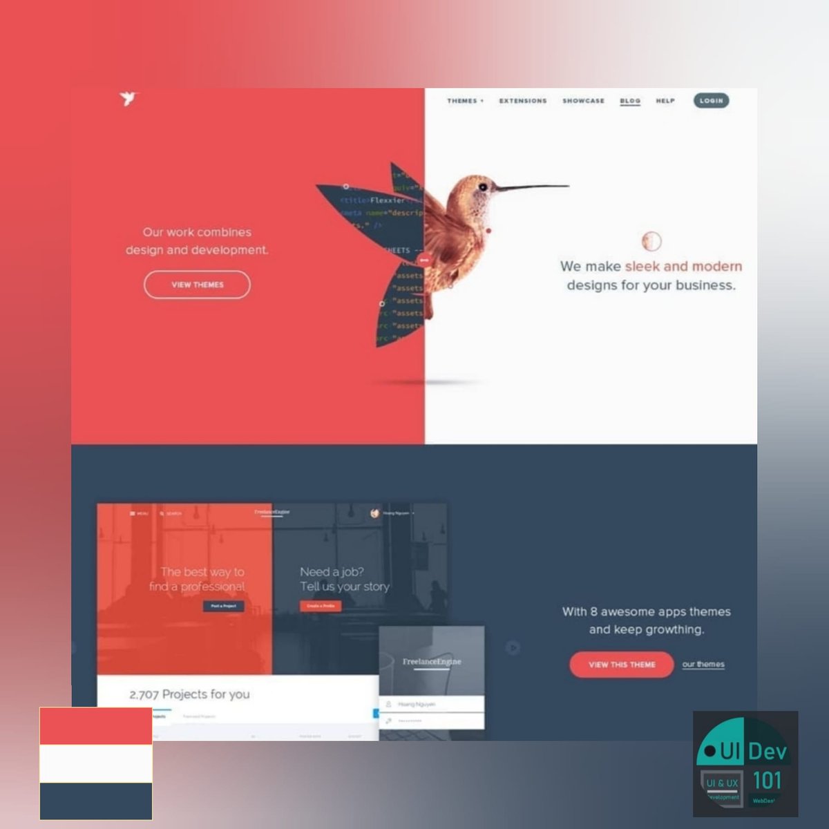 ReactiveWeb06's tweet image. Colors are very important in design. Pick right shades and colors for your brand.
Checkout on Instagram for color codes instagram.com/p/CH9wfK0AA8Z/โฆ
#brand #learning #design #HTML5 #CSS #Website #code #developers