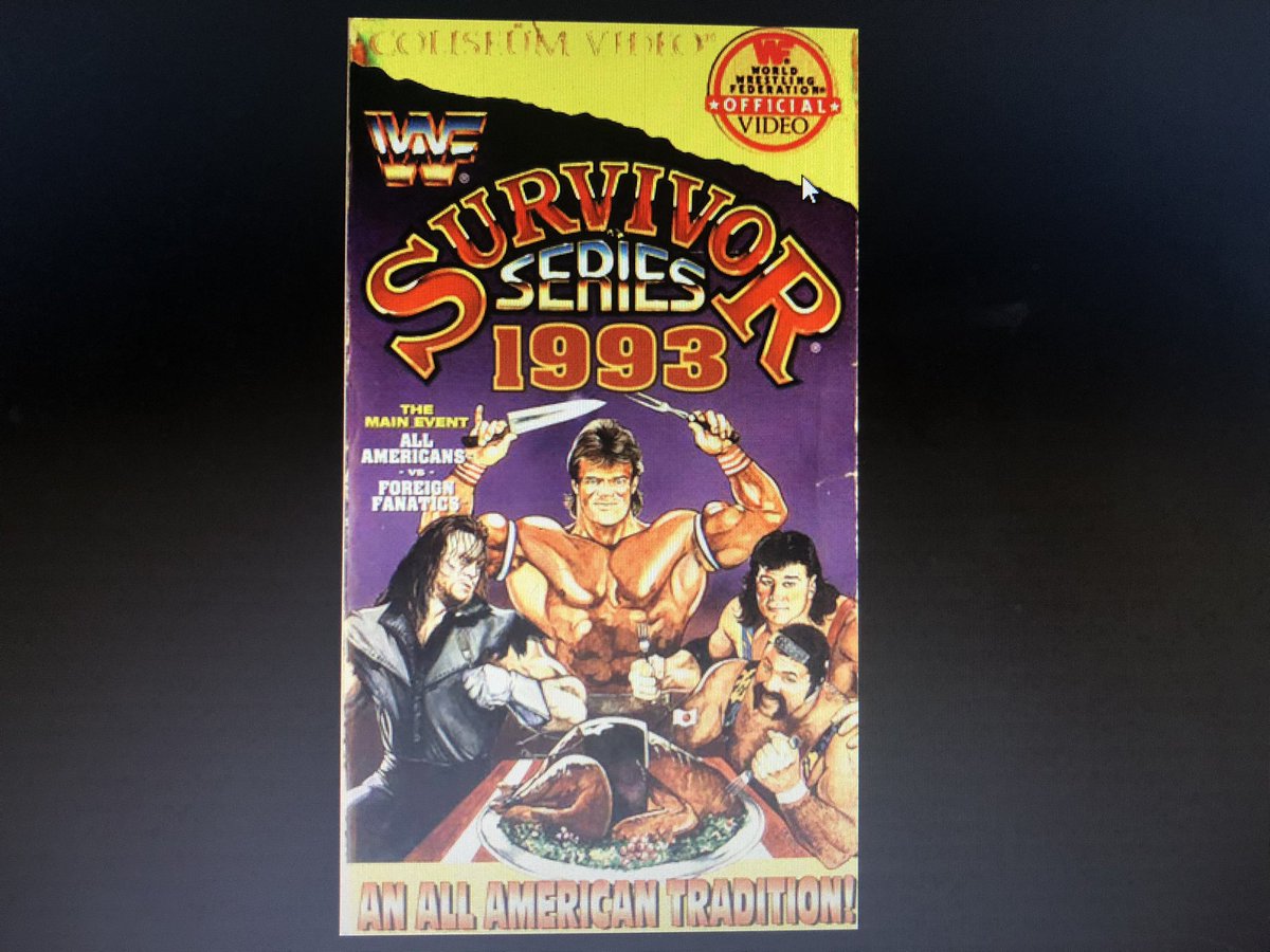 bwon35's tweet photo. November 24,1993...Survivor Series 1993:Boston,Massachusetts..#ilovethe90s..#SurvivorSeries...@WWE..#ripowenhart..#ripstuhart..#ripmabel...@NativeTatanka..#ripjimmydelray..#riplunavachon..#ripcrush..#ripmachomanrandysavage..#rippaulbearer..#ripyokozuna..#ripmrfuji.. https://t.co/Gvb8ezeFVm