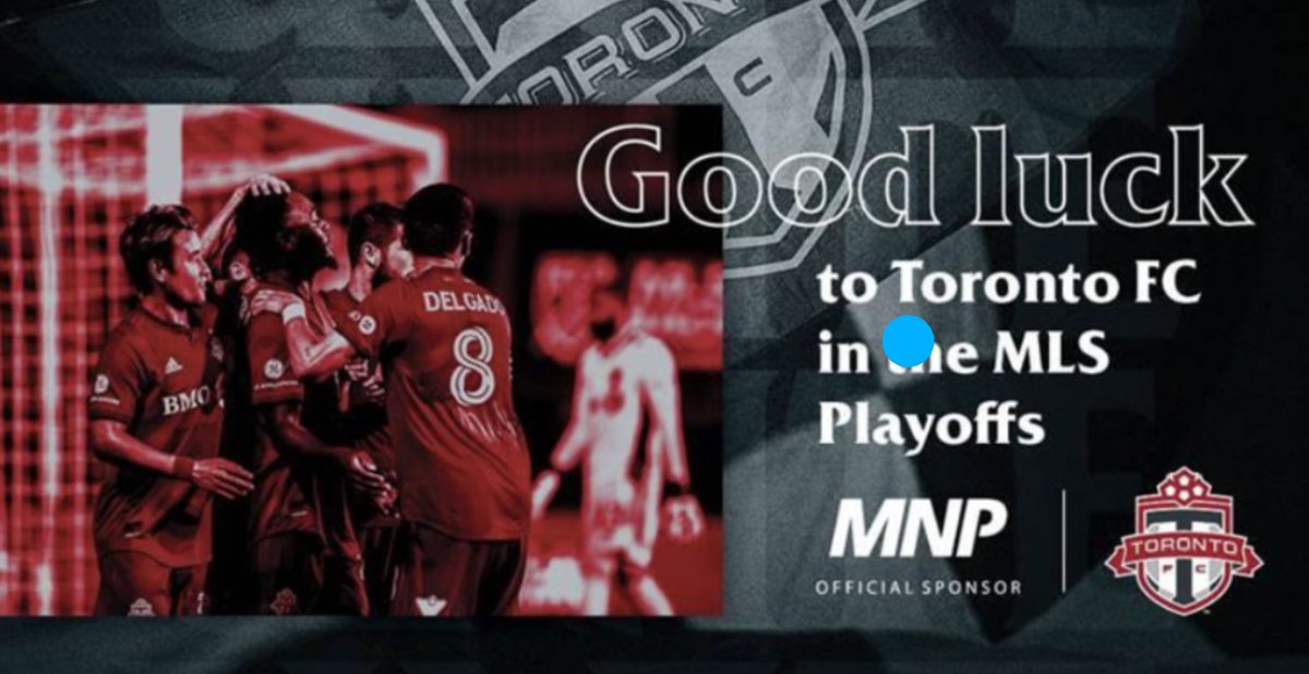 52wolves's tweet image. As a proud sponsor of @TorontoFC, everyone at MNP is cheering on The Reds tonight as they play their first match of the MLS Playoffs! Tune in with us at 6pm (EST) #AllforOne