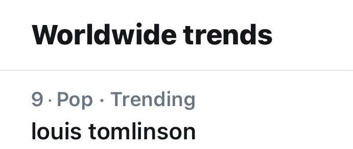 TeamLouisNews's tweet photo. Louis Tomlinson and “second album” are currently trending Worldwide! https://t.co/Z967MmMZKE