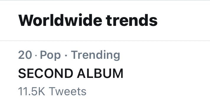 TeamLouisNews's tweet photo. Louis Tomlinson and “second album” are currently trending Worldwide! https://t.co/Z967MmMZKE