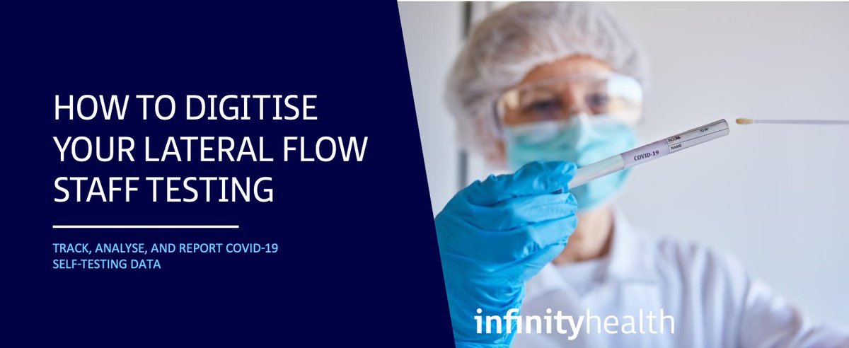 infinityhealth's tweet photo. Make an immediate impact on workforce planning and staff and patient safety, by digitising the lateral flow testing process. We're holding information webinars about how to approach this issue ➡️ https://t.co/DEAvC3w8JC… #lateralflow #stafftesting #COVID19UK #InfectionControl https://t.co/5PAREdzA9Y