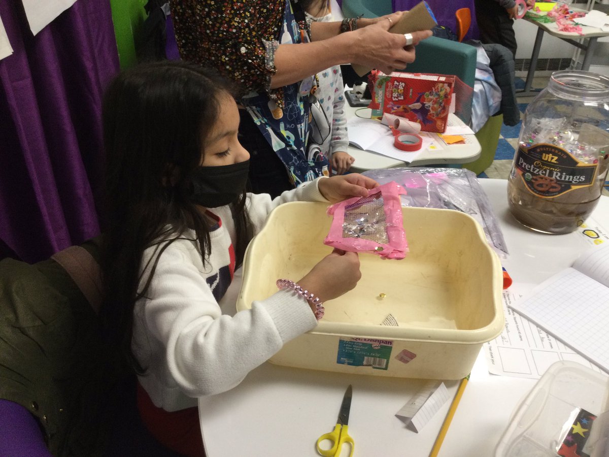 Leeweerichards's tweet photo. “This is hard!” and “ I don’t know what to do!” Turned into “ This is the first time I am inventing something!” 2nd Graders examined the properties of their materials and the job they needed them to perform! Project Storm Drain! 
@Hampton_Street #MineolaProud #operationsplash https://t.co/5RqX0rNOWO