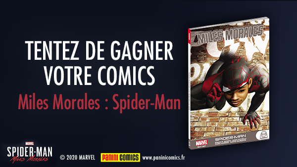 Nous vous faisons gagner 10 comics #MilesMorales : #SpiderMan, édités par <a href="/paninicomicsfra/">Panini Comics France</a> ! 

RT &amp; Follow @Micromania_fr ! Tirage au sort dans une semaine !
