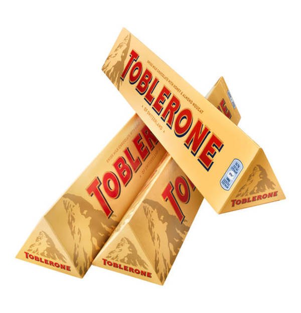 Have you ever tried these products? And do you know what's hidden in the logo of the toblerone?