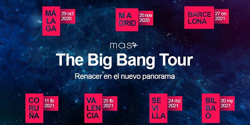 Mañana: 'The Big Bang Tour: Renacer en el nuevo panorama'
Madrid, 25 noviembre 2020
↪ mtr.cool/ogaaqiposd
via @Managementaroundsports