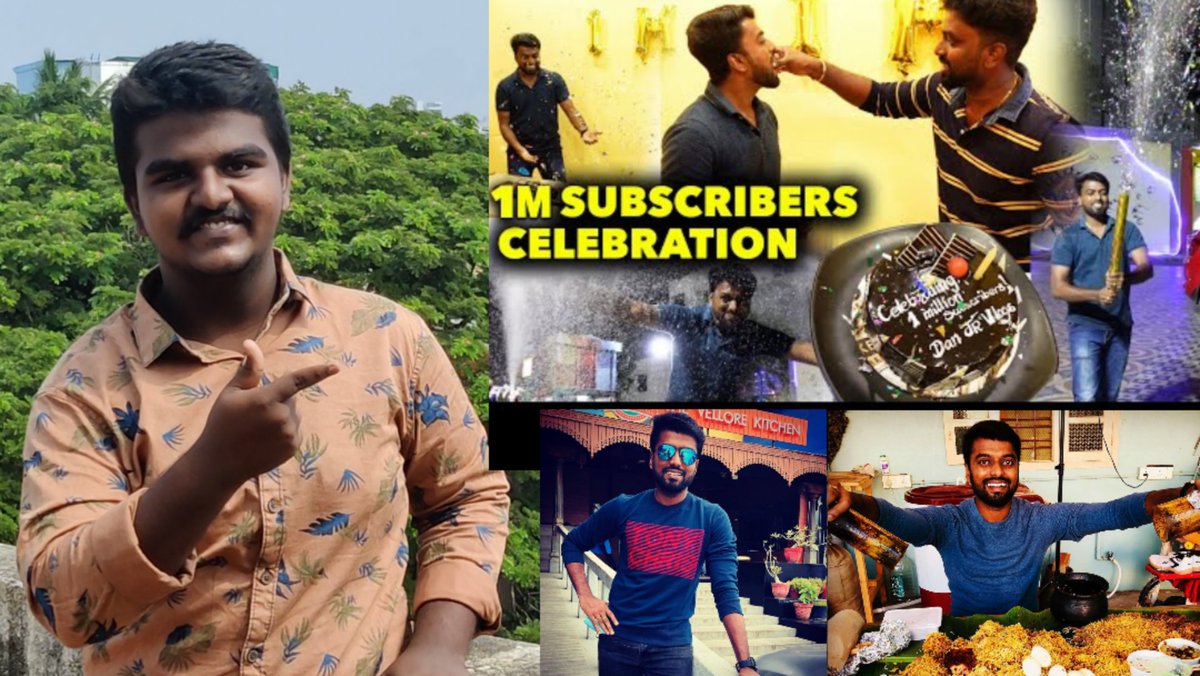 brittosamjose's tweet photo. Vlog 1 | #danjrvlogs 1millon subscribe celebration https://t.co/dMgw9jJQpu