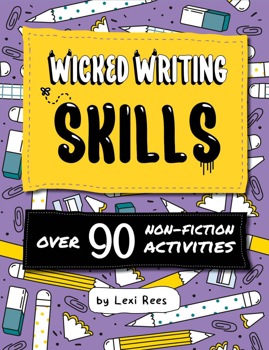 Jolliffe03's tweet photo. [AD-Book Review]
5*#Review #WickedWritingSkills @lexi_rees
 https://t.co/eLQ8Lknhr2 Illustrated with fun graphics and contains projects to test out skills at the end of the book. @rararesources #OutsetPublishing #ChildrensBooks #KidLit #NonFiction #Workbook #Writing #tuesdayvibe https://t.co/n7McVSSBr6
