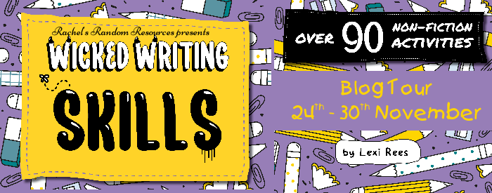 Jolliffe03's tweet photo. [AD-Book Review]
5*#Review #WickedWritingSkills @lexi_rees
 https://t.co/eLQ8Lknhr2 Illustrated with fun graphics and contains projects to test out skills at the end of the book. @rararesources #OutsetPublishing #ChildrensBooks #KidLit #NonFiction #Workbook #Writing #tuesdayvibe https://t.co/n7McVSSBr6