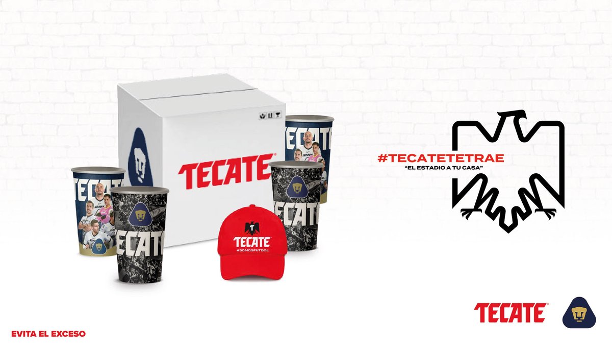 cerveza tecate pumas