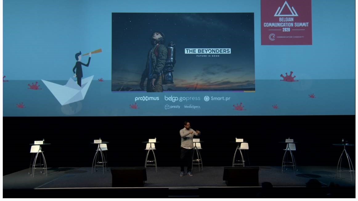 According to futurologist Raphael Thys, anticipating and preparing is key to face a future which is increasingly uncertain. Of course, we couldn’t agree more. There is no better way to be able to transform a crisis into opportunity #BECOM2020 #crisiscommunication