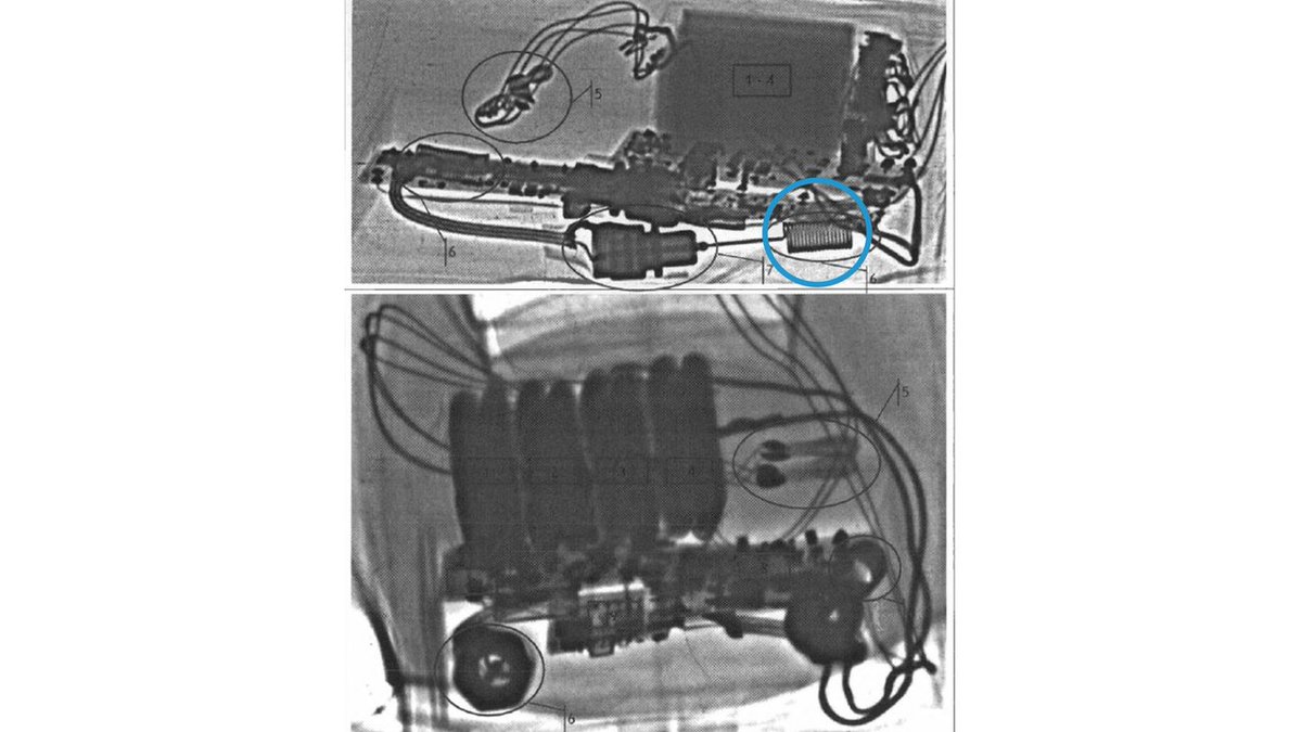 The car of "Daniel" is already being searched on June 25, 2018, in Luxembourg during a "routine check"What the three don't know is that they've been on the radar of security forces for a while, already shading them and taking pictures of their activities. #IWasATarget