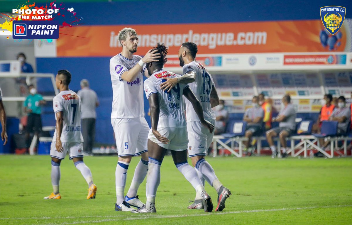 ChennaiyinFC's tweet image. Mudhal naal. Mudhal vettri 💪🏻

#AllInForChennaiyin #JFCCFC 

@NipponIndia