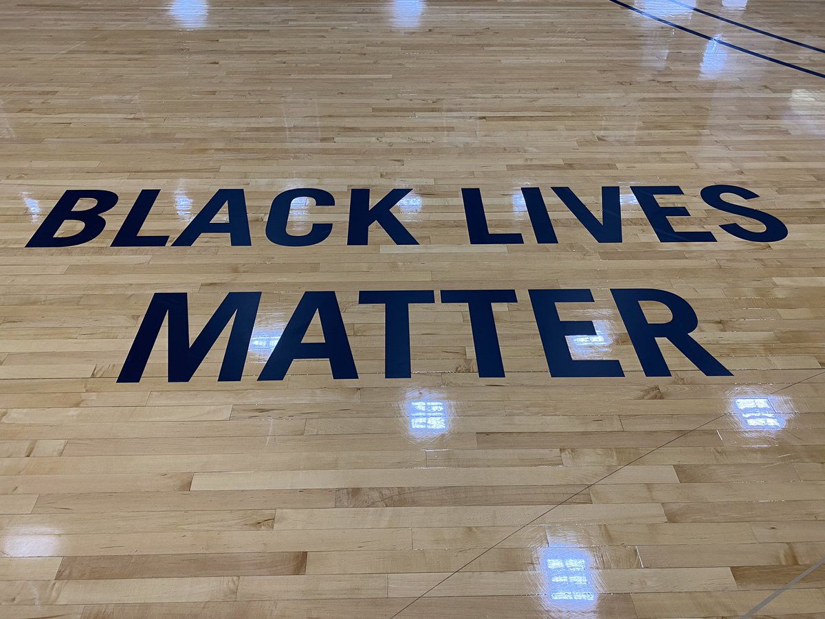 Our court got an upgrade.

#BlackLivesMatter