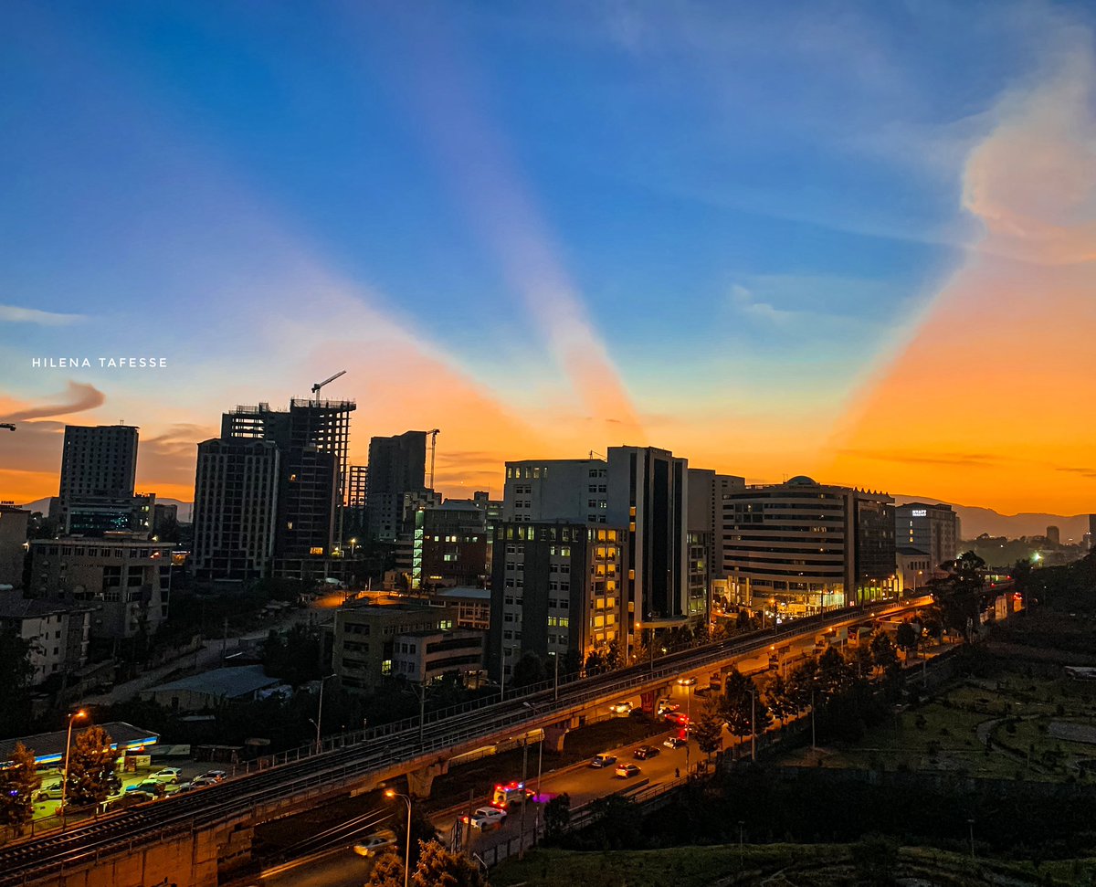 Addis tonight ๐งก https://t.co/I4ffZlR2Tu