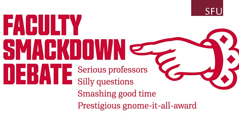 SFUResidence's tweet photo. Come raise some money for charity. Don't miss the #SFUSmackDownDebate💲💖
It's a FUN-draiser event for @UnitedWay on Nov 26, 11:30am - 12:30am👇
#SFUUnitedWay #SFU #SFUResLife #SFUResdience #SFUCommunity @SFU @SFUcentral https://t.co/msFABn0Goc