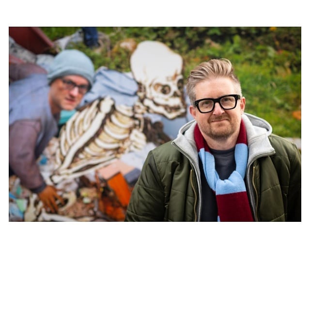 Cold War Steve Meets the Outside World on Sky Arts tonight <a href="/9pm/">9pm</a>. Had a great time 'on tour' with @Coldwar_Steve documenting his installations around the UK📷