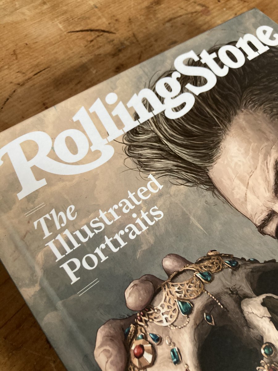 So honored to be a part of this gorgeous book – Rolling Stone: The Illustrated Portraits. A collection of 200 of the most iconic illustrations to have graced the magazine's pages. Published by <a href="/Rizzoli_Books/">Rizzoli Publications</a> <a href="/RollingStone/">Rolling Stone</a> 
rizzoliusa.com/book/978084786…