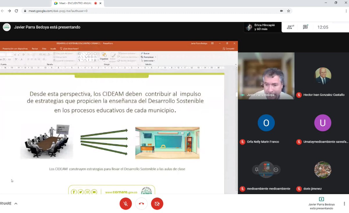 cornare's tweet photo. Estamos en el encuentro anual de la Red #CIDEAM de la jurisdicción Cornare, en este encuentro se comparten conocimientos y se abordan temáticas en torno a la Educación Ambiental de nuestro territorio. https://t.co/4dCVEgIfVP
