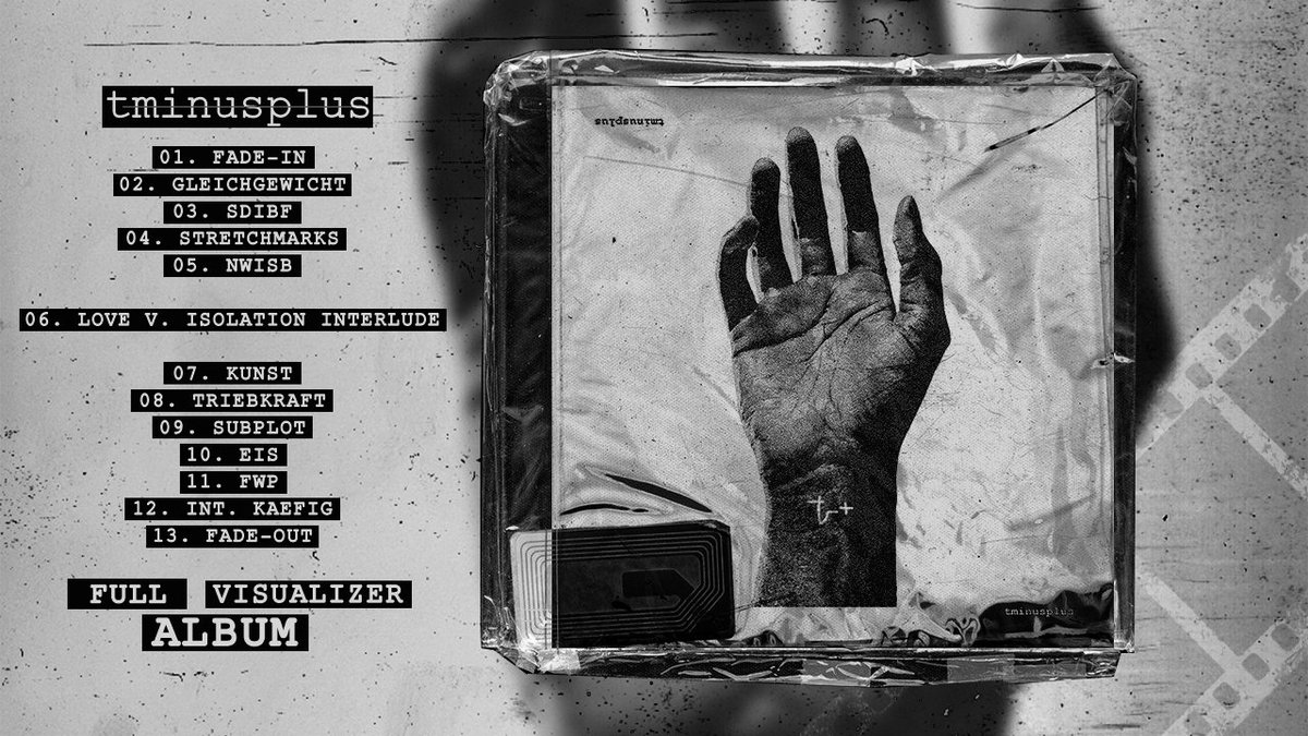 tadyfilms's tweet photo. Heute vor genau einem Jahr erschien mein Album "tminusplus". Zur Feier des Tages gibt es ein "Full Album Visualizer". Happy Birthday! https://t.co/N73SOnGuiN https://t.co/6P7i8q9Dtu