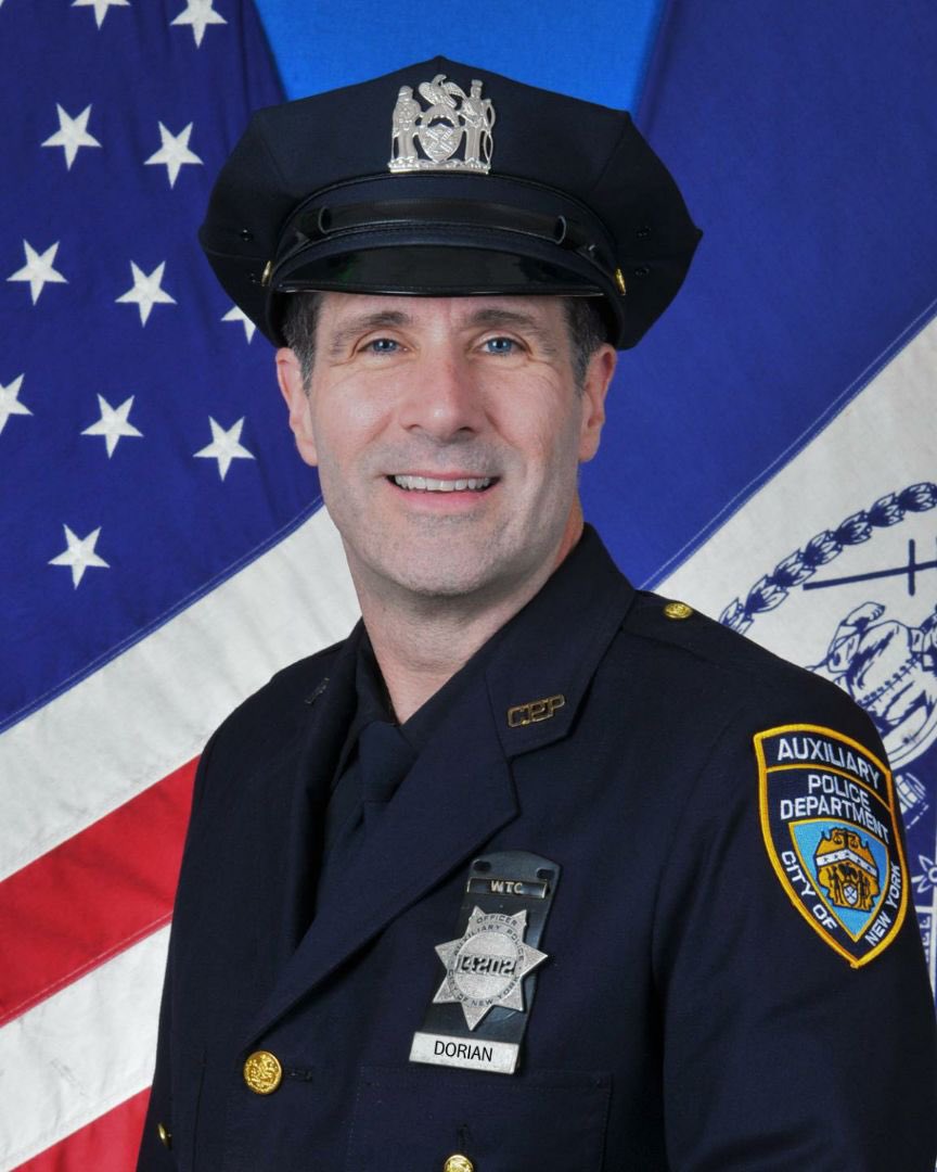 NYPDauxiliary's tweet photo. Today we learned the sad news that our 9/11 hero, @NYPDCentralPark Auxiliary Officer Michael Dorian has passed away. As a volunteer on 9/11 &amp; later as a member of the Auxiliary Police, he truly cared about helping the people of NYC.Thank you for your service Michael &amp; may you RIP https://t.co/7TIYef1QPH