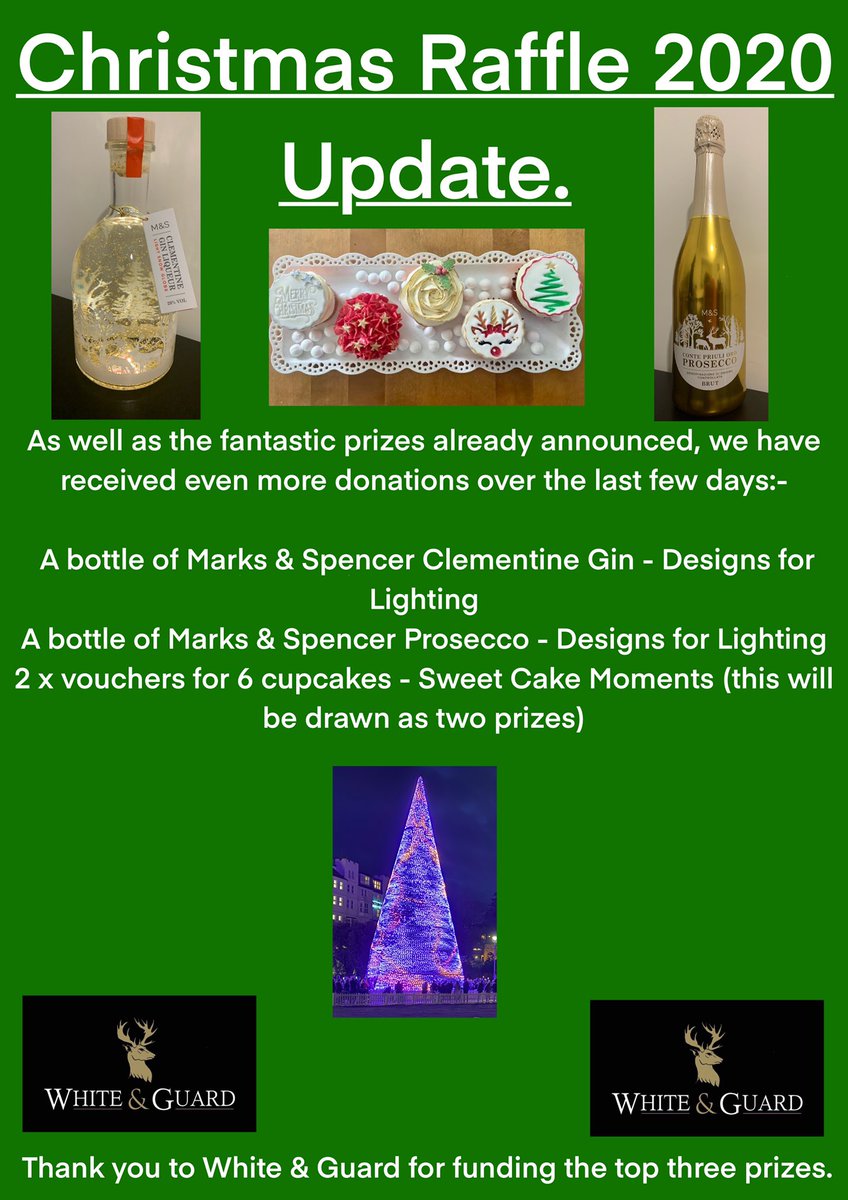 More great prizes to be won in the Christmas Raffle. Buy your tickets at bit.ly/powchristmasra…