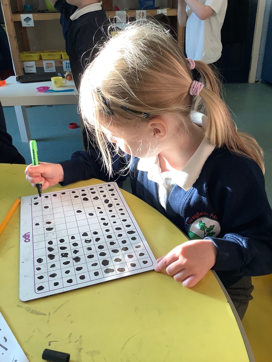 LaceyfieldsRec's tweet image. Today in Bains Class, we joined in with an online video about making patterns. The children enjoyed continuing this in the provision. Here are some spots and some bridges! 
@LaceyfieldsA 
#wherelittlemindsgrow #endlessoppertunities