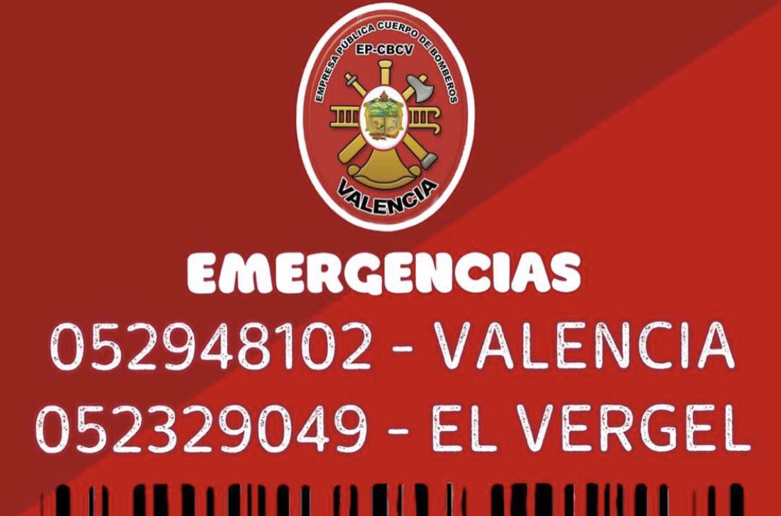 Llamadas de emergencia 🚨 

<a href="/EPCBCV/">BOMBEROS VALENCIA</a>