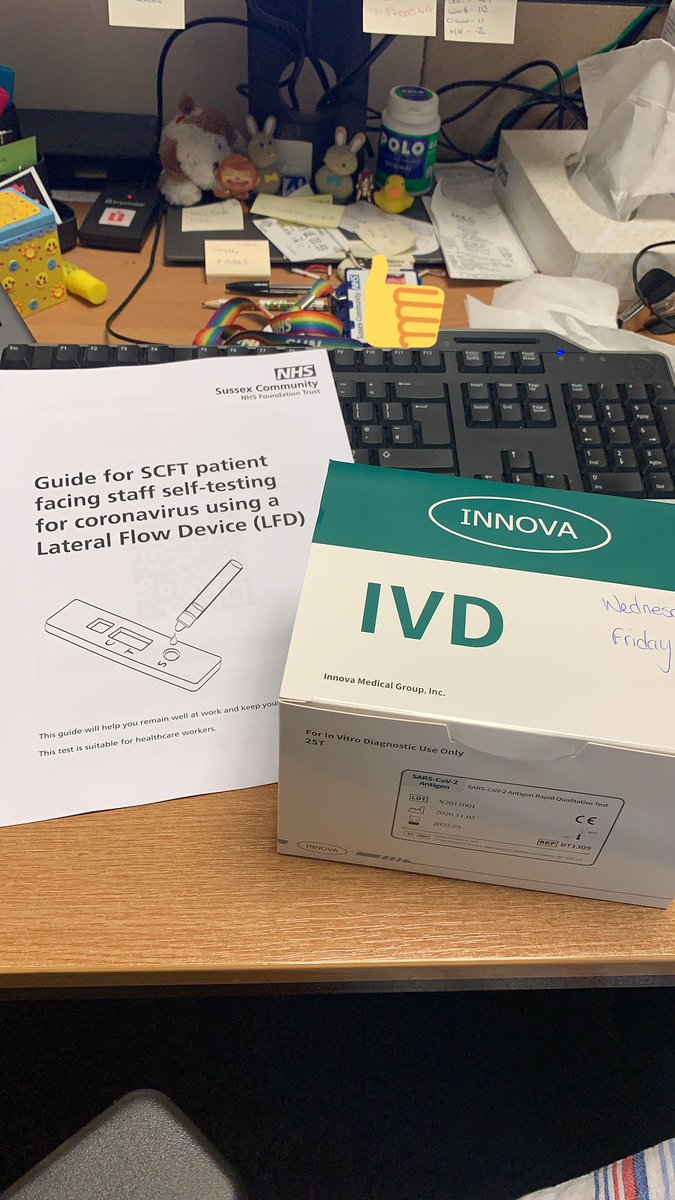 e_german_82's tweet image. Here we go, 6 weeks of this starting tomorrow #hometestingkit #covidtesting #nhspatientfacingstaffmember