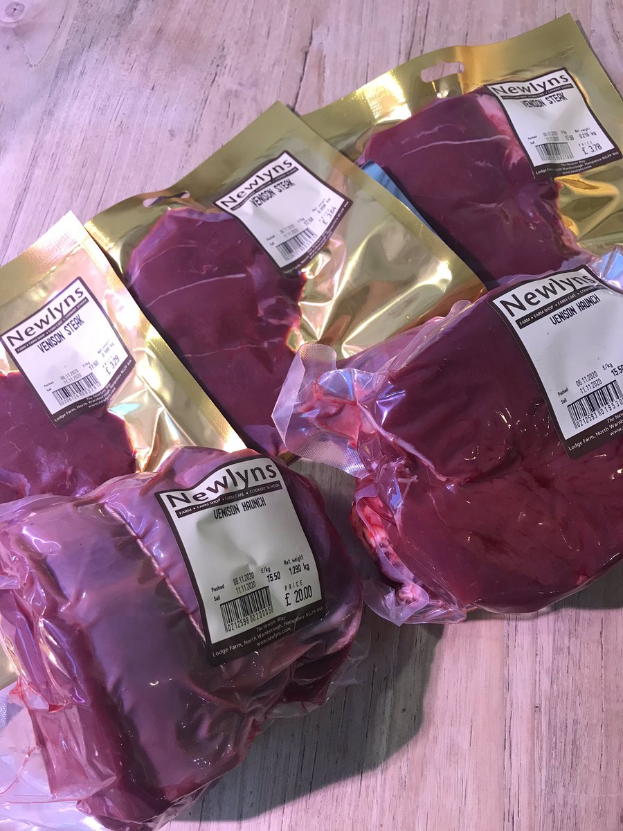 newlynsfarm's tweet photo. This week is Game Week. Beautifully in season and perfectly Autumnal. We have some rich and delicious Venison at our Butchery, from local estates. 

If you’re unsure of how to cook it or what cut you would like, speak to our expert Butchers to find out more.

#gameweek #venison https://t.co/YQ8dswJiGc