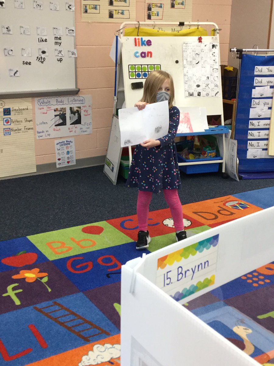 We loved sharing the pattern books we wrote and being an audience for our friends! <a href="/HilliardWolves/">Washington Elem</a>