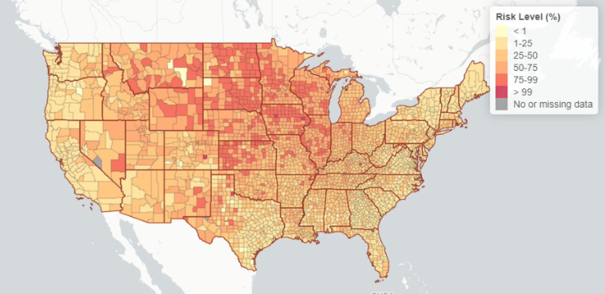 Here is the Washington Post map from the actual data source. First of all, notice anything different? 3/