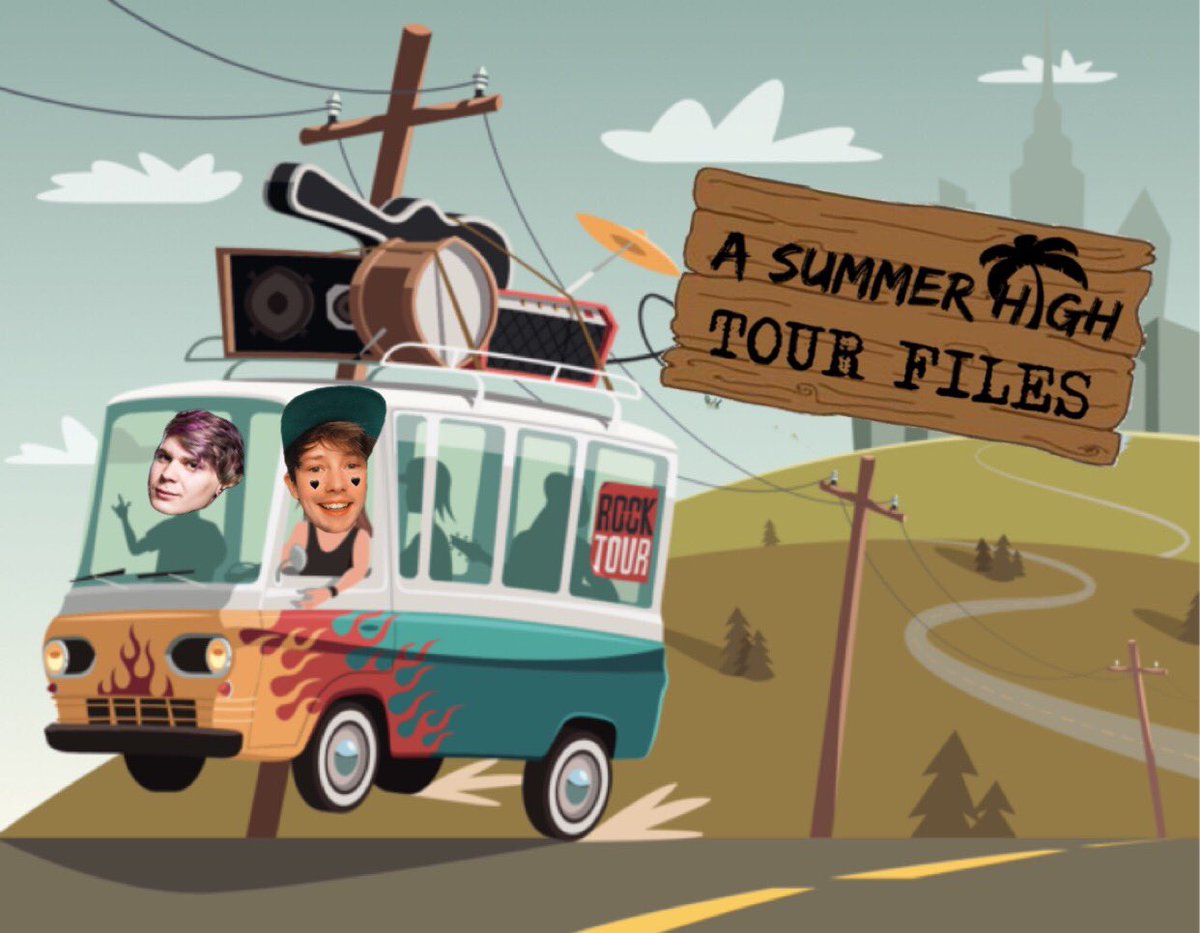 ASummerHigh's tweet image. We are starting a new series called TOUR FILES! episode 1 is out on our youtube channel right now! 

watch here: youtu.be/b3xxzrhtPOw