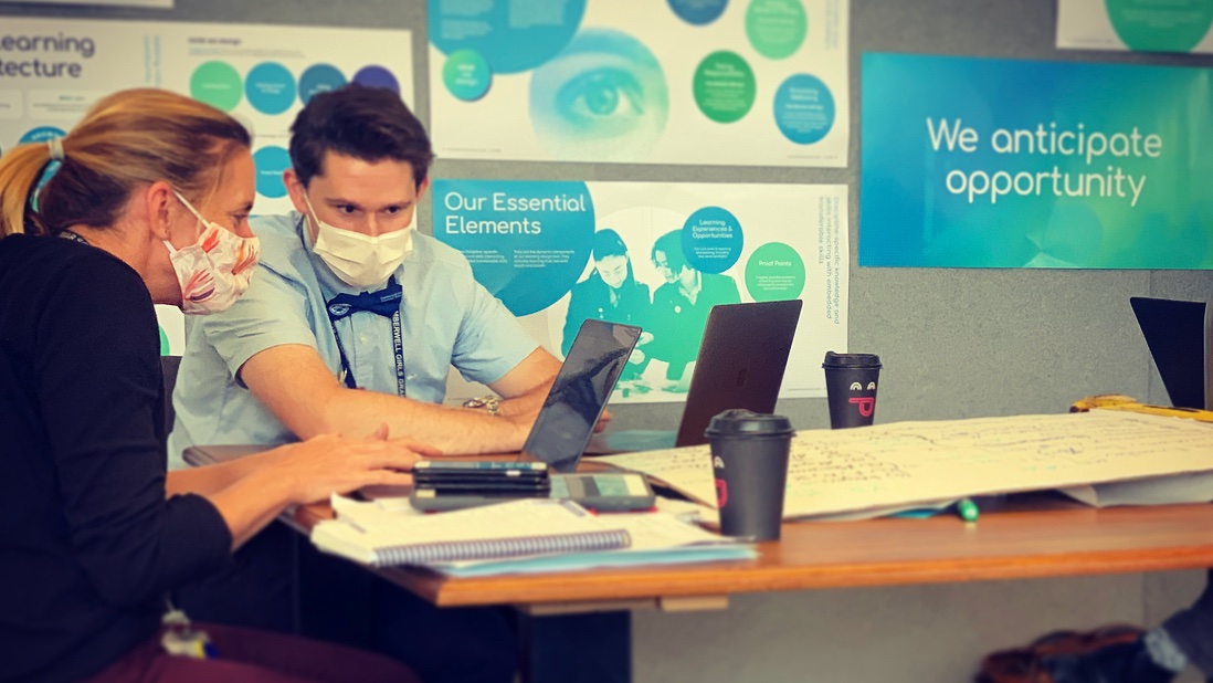 The magic of the …BY DESIGN learning framework is in the way departments come together to use the Design Gauge &amp; our Learning Design app to plan &amp; share ideas. 
It ensures that transferable skills are spotlighted &amp; taught within the context of specific disciplines #BYDESIGN