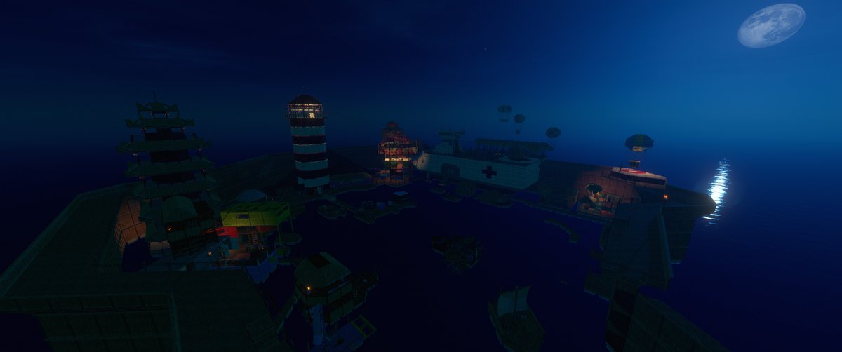 DystDarkAmbient's tweet photo. #raftcreative @RedbeetOfficial @RaftSurvivaGame Hallå - Welcome all drifters to Mangaia - All your rafts are belong to us. From all corners of the ocean, we sail as one... https://t.co/YIWcVStH7Y