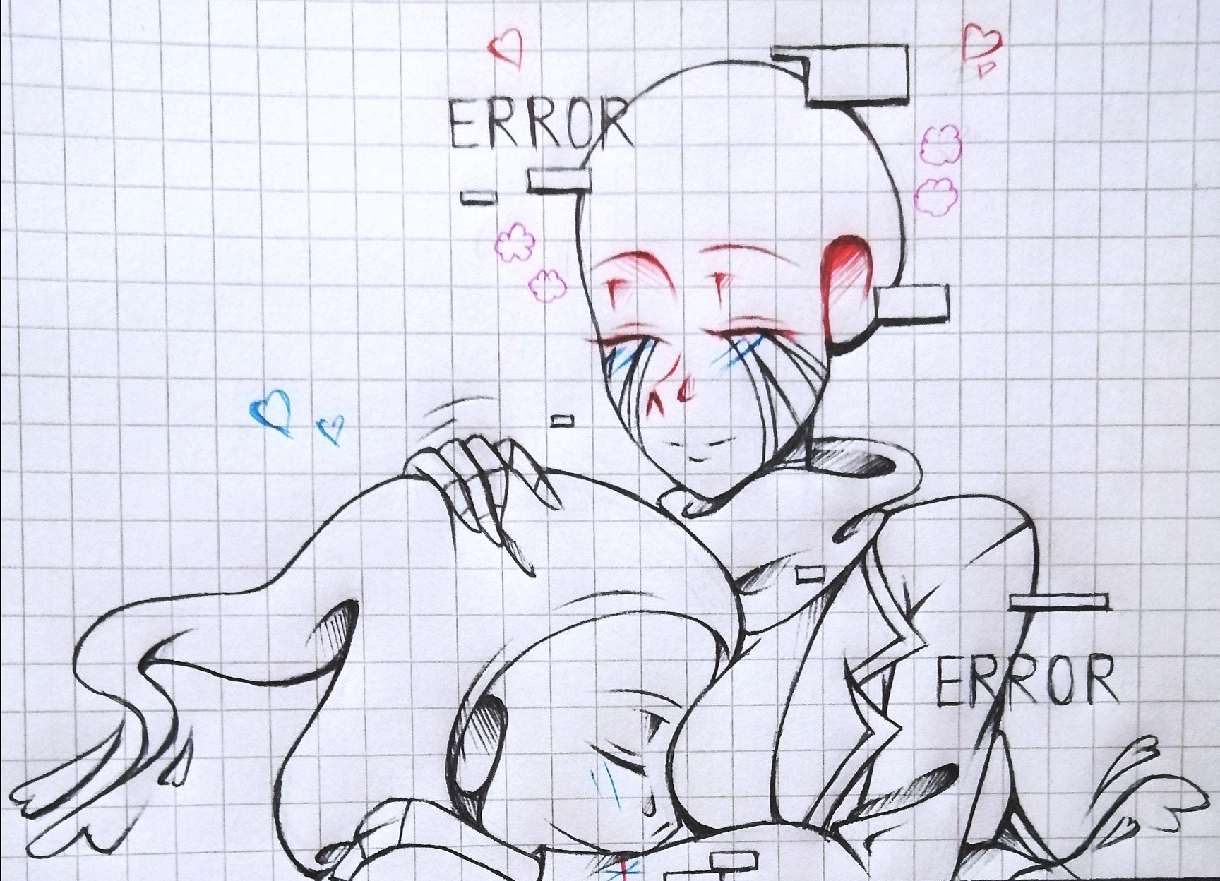 ✨❤️Haru arts❤️✨ on X: I didn't draw errordeath from a while