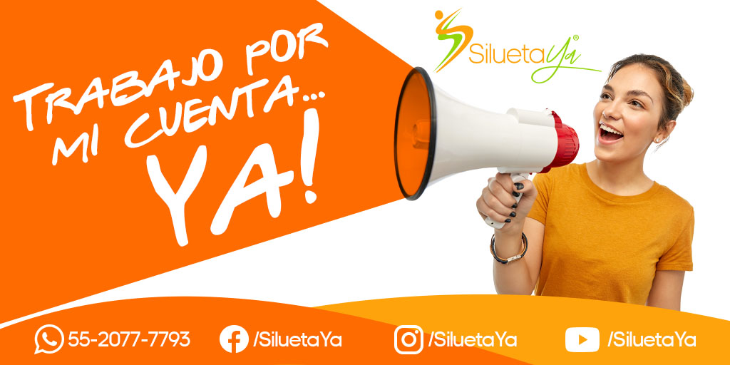 siluetaya's tweet image. Con #SiluetaYA no tienes jefe.
#GanaYa #EmpoderateYa