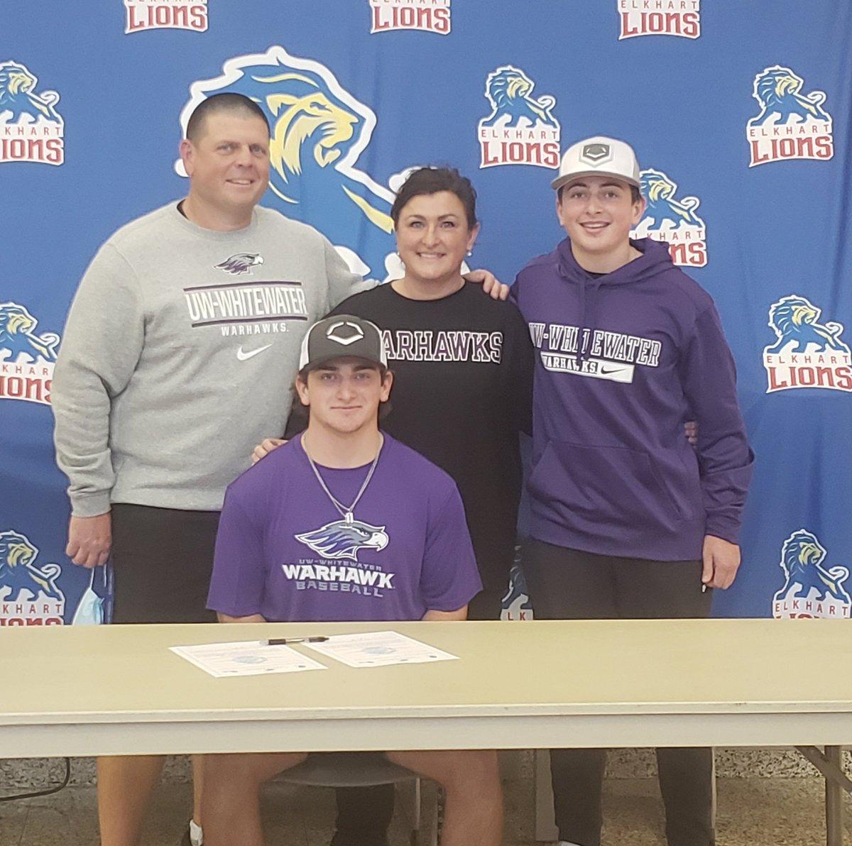 ElkhartHSSports's tweet photo. Congratulations to Dylan Rost who committed to attend and play baseball at the University of Wisconson-Whitewater! @UWWBaseball https://t.co/lmdV3AeK5C