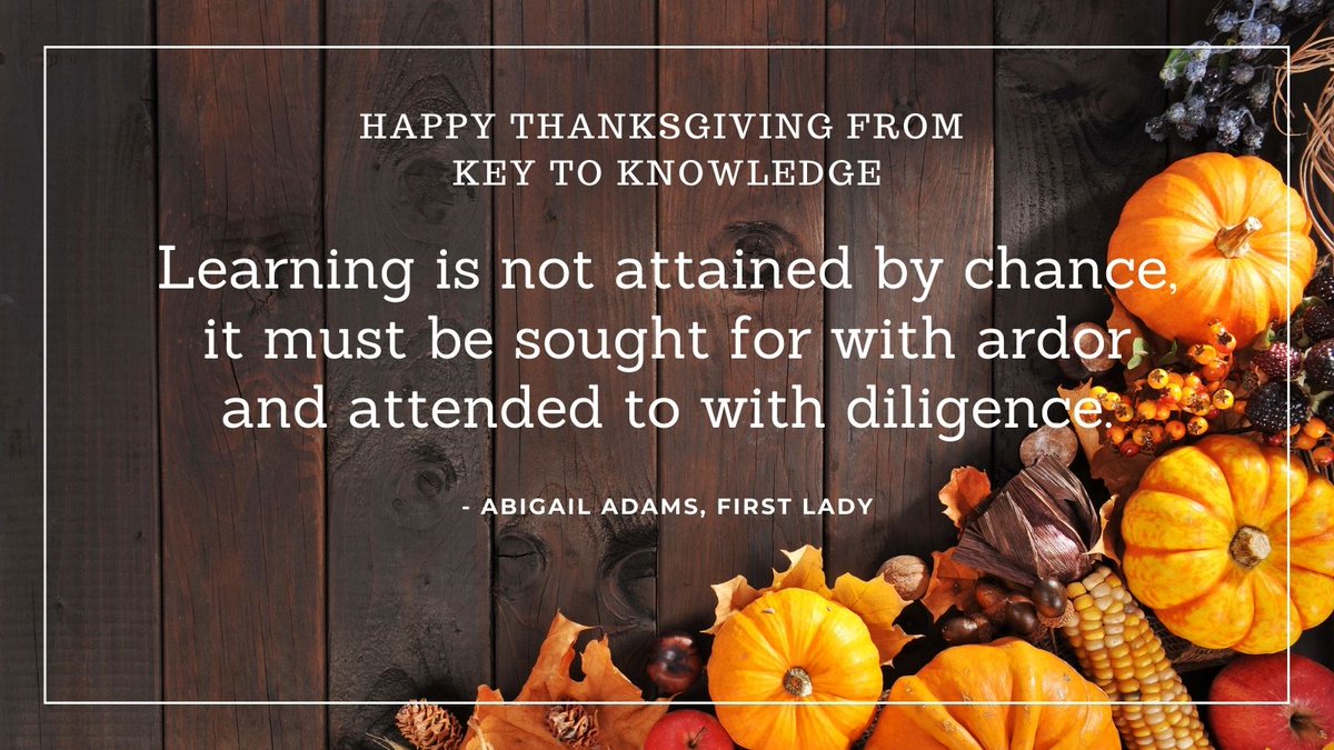 KeyToKnowledge's tweet photo. Happy Thanksgiving from all of us at Key to Knowledge! This year we are thankful for all who have supported us in our mission to #BeTheKeytoKnowledge and create a future in which no child is deprived an education based on their economic status. https://t.co/Ypk6HYnjnD