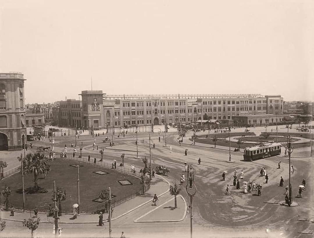 ميدان باب الحديد - رمسيس- القاهره عام 1923
#masrzaman