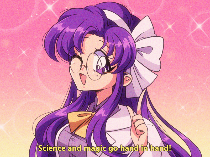 cookietanukiart's tweet photo. "Science and magic go hand in hand!"
An attempt at a retro anime styled Rikako! ✨🧪 https://t.co/bUePCL7DTi